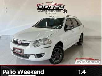 fiat palio weekend attractive 1.4 flex câmbio manual