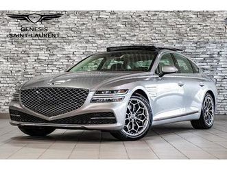 2024 genesis g80 2.5t advanced awd 300hp toit nav cuir mags