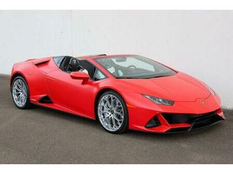 used 2024 lamborghini huracan evo spyder