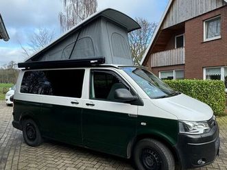 vw t5 camper / campervan / bulli mit aufstelldach & zubehör