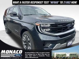 new 2025 ford expedition max platinum