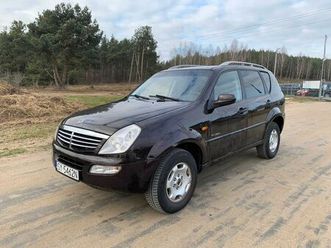 ssangyong rexton 4x4 * 3,5 t hak * silnik 3.2 pancerny mercedes kurzętnik • olx.pl
