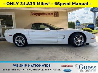 used 2002 chevrolet corvette base