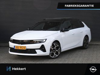 opel astra sports tourer - gs 1.6 turbo plug in hybrid 180pk automaat pano-dak | 360 camera | adap. cruise | 18''lm |