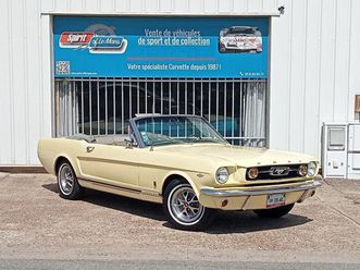 ford mustang gt cabriolet 1966, v8 289ci 225cv.