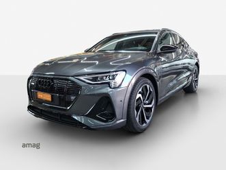 e-tron 55 sportback s line black edition quattro