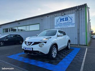 nissan juke 1.2 dig-t 117cv n-connecta gps caméra sélect drive régulateur led bluetooth garantie 12 mois 2.main suivie