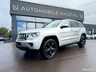 jeep grand cherokee - 3.0l crd 241 ch - finition overland - audio alpine - toit ouvrant
