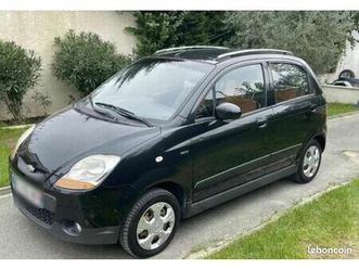 chevrolet matiz, 2009, boîte manuelle