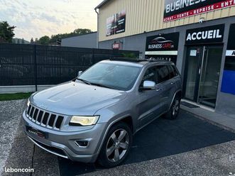 jeep grand cheroke tout terrains iv 3.0l crd v6 250cv overland toit ouvrant ct ok