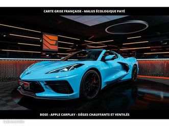 chevrolet corvette c8 stingray targa 6.2l v8 482ch 2lt