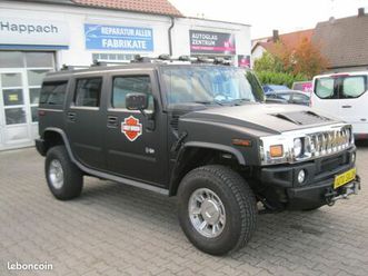 hummer h2 6.0 v8 luxury 322ch – gps – intérieur cuir – 6 places
