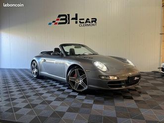 porsche 911 997 3.8 355 carrera 4s cabriolet / pack chrono / bose / suivi porsche