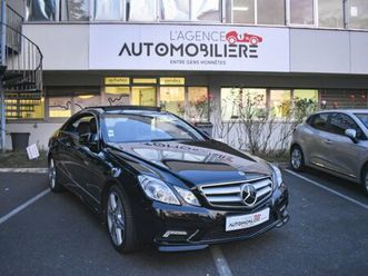 mercedes classe e coupe 500 5.5 i v8 7g-tronic 388 cv boîte auto