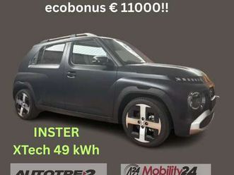 inster 49 kwh xtech ecobonus € 11000 !!