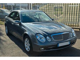 mercedes-benz classe e (211) berline 220 cdi 2.1 cdi 16v 136 cv boîte auto luxe