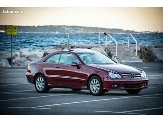 mercedes-benz clk 200 / finition élégance / faible 65000 kms / boite automatique