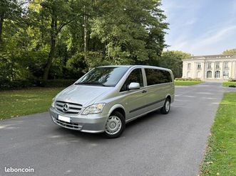 mercedes vito long 2.2 cdi 136 ch ambiente bv 6 cuir -clim - 9 places