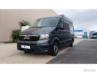 man tge 3.180 man l2h1 - 176 cv - boite auto - attelage - galerie - tva non recuperable