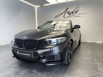 bmw série 2 218 ia cabrio *pack m*siege chauff*1er prop*garantie*