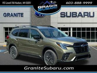 new 2025 subaru ascent onyx edition