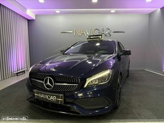 mercedes-benz cla 180 d shooting brake amg line