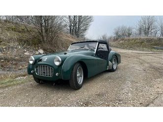 1957 triumph tr3 vert foncé manuel, 4 vitesses conduite à...