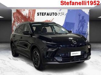 other mg s5 64kwh luxury elettrica - black/pbc - tessuto