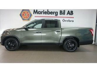 kgm musso grand 2.2 e-xdi 4x4/cng/203hk/blackline+/låg skatt