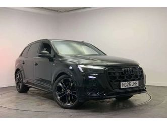 audi q7 50 tdi quattro black edition 5dr tiptronic suv 2025, 4550 miles, £57900 - 32874927 - exchangeandmart.co.uk
