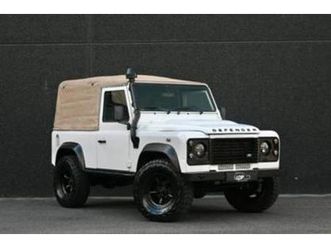 ② land rover defender 90 2.2 td4 soft top euro 5 — land rover — 2ememain