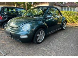 vw new beetle cabrio 2.0 leder tüv etc.