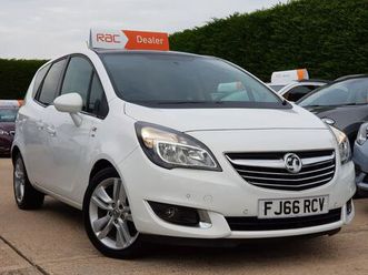 2016 vauxhall meriva 1.4i 16v turbo se (120ps) auto