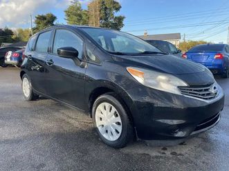 2016 nissan versa note s / reverse camera / fuel sipper / xm rad