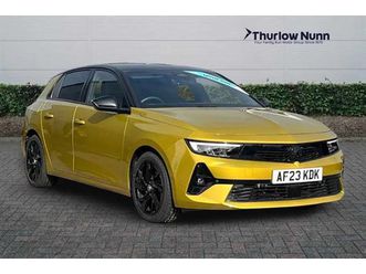 vauxhall astra 1.2 turbo gs hatchback 5dr petrol manual euro 6 (s/s) (130 ps) hatchback 2023, 20712 miles, £15250 - 32878753 - exchangeandmart.co.uk