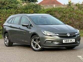 2019 vauxhall astra 1.4i turbo sri sports tourer 5dr petrol manual euro 6 (150 ps) estate petrol ...