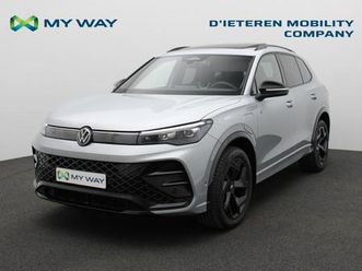 volkswagen tiguan ehybrid r-line ehybrid 1.5 tsi 272 pk dsg / open dak / camera / acc / apple carplay