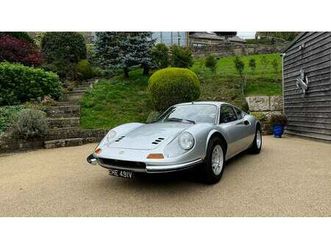 1972 ferrari dino 246 argent manuel, 5 vitesses conduite...