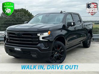 chevrolet silverado 1500 | 6.2 v8 | high country | black ops | leder | 22 inch | deksel | lpg nieuw binnen!