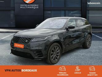 land rover range rover velar 2.0 d240 bva r-dynamic se + toit panoramique