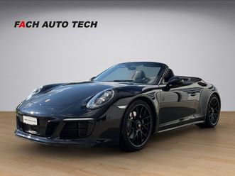 911 (991.2) cabriolet 3.0 carrera 4 gts pdk