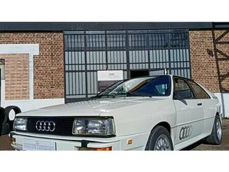 1985 audi quattro blanc manuel, 5 vitesses conduite à gau...