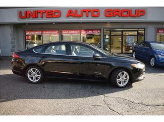 used 2018 ford fusion hybrid s