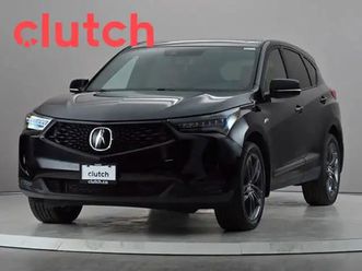 2023 acura rdx a-spec awd w/ apple carplay, heated front seats,