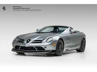 used 2009 mercedes-benz slr mclaren 2dr roadster 5.5l