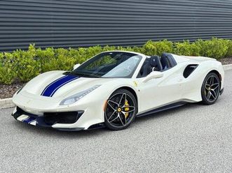 used 2020 ferrari 488 pista spider base