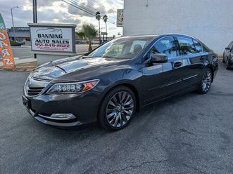 used 2016 acura rlx advance package