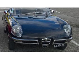 1966 alfa romeo spider coda longa duetto a vendre