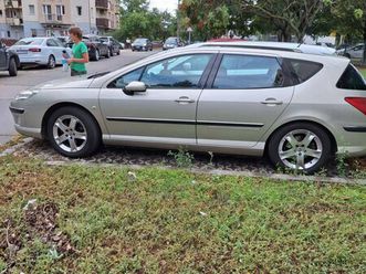 peogeot 407 gázolajos 2 literes 350 km rel friss vizsgával