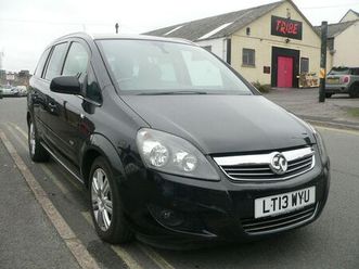 2013 vauxhall zafira 1.7td design nav (110ps)